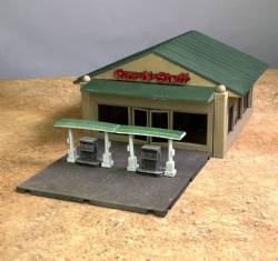 Commercial Building Gas Station (unpainted)